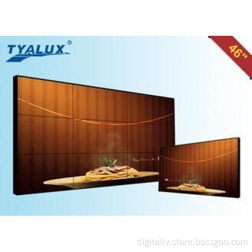 Wide Viewing Angle 46 Video Wall Displays / Samsung LCD Vid